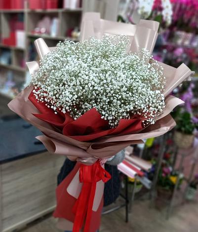 Букет цветов из: Гипсофила в Заиграево