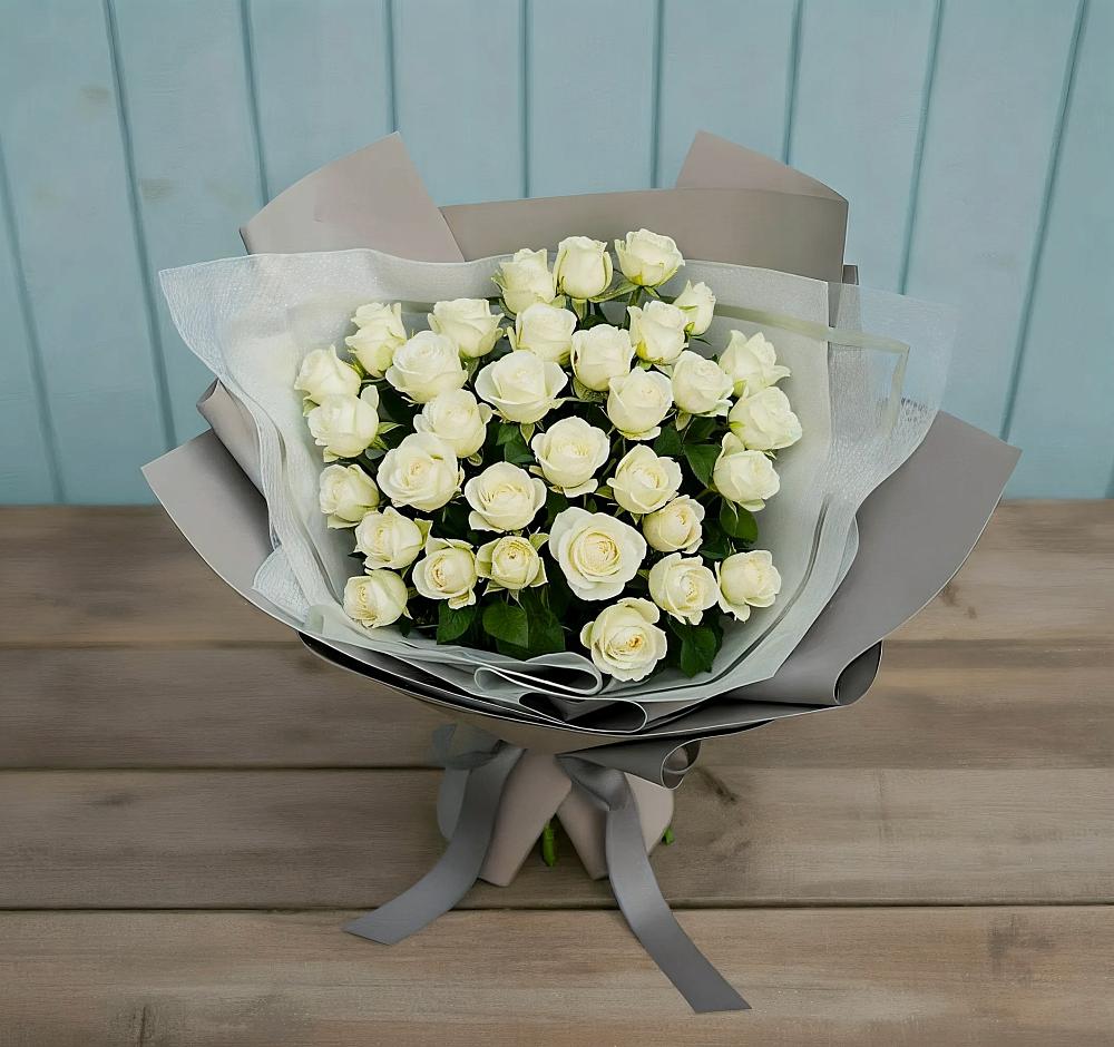 Букет Белоснежная нежность в Заиграево