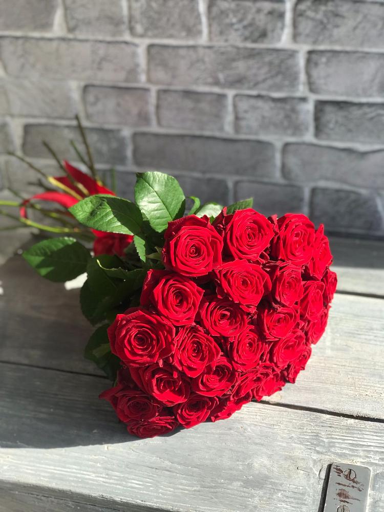 Букет Красные розы Фридом в Заиграево