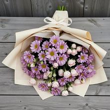 Букет цветов из:  Розы и Хризантемы в Заиграево