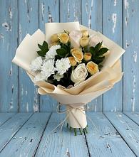 Букет цветов из:  Розы и Хризантемы #REPLACE_PRED# Заиграево