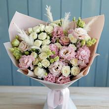 Букет цветов из:  Альстромерии и Розы в Заиграево
